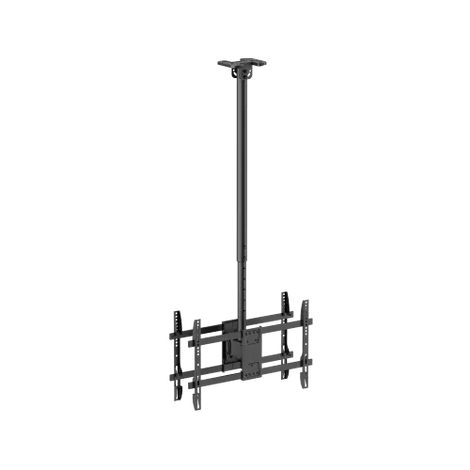VSYS Back-to-Back Dual Screen Heavy-Duty TV Ceiling Mount (Long) - VSYS PRO AV Mount UAE