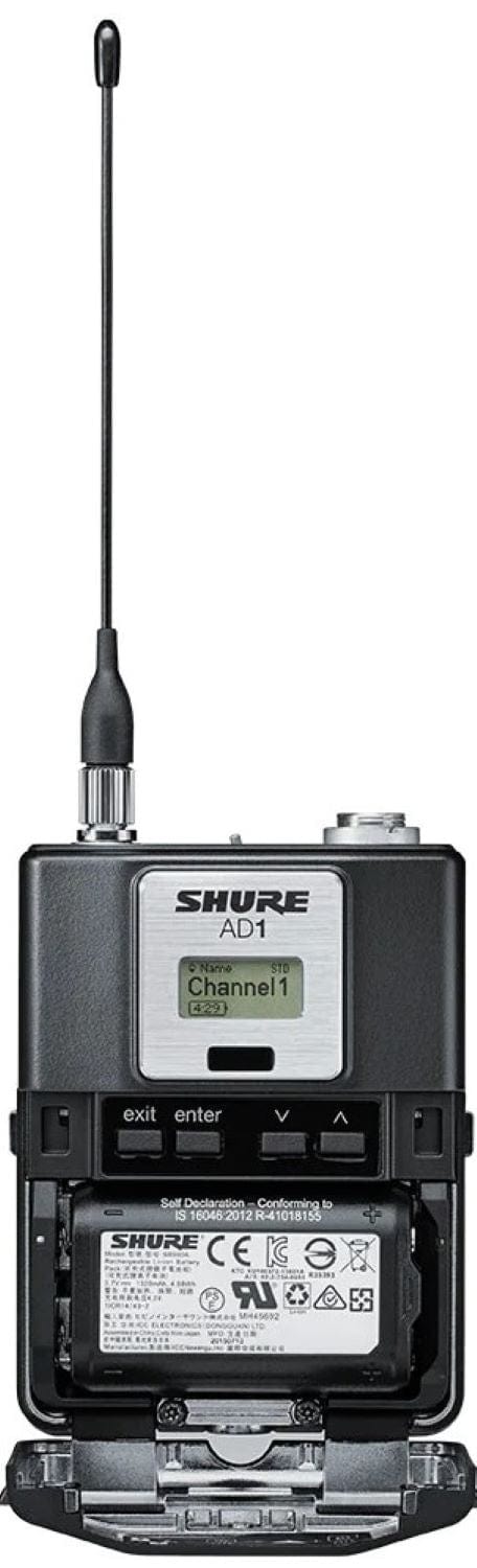 Shure Axient AD1LEMO3 Bodypack Transmitter - X55 Band