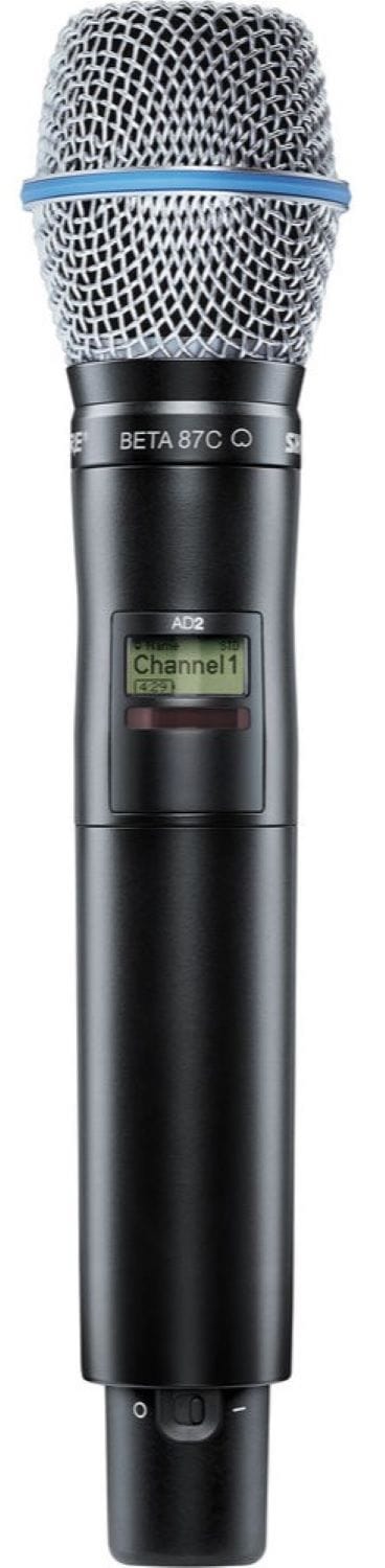 Shure Axient AD2/B87C Handheld Wireless Microphone Transmitter - G57 Band