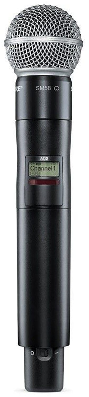 Shure Axient AD2/SM58 Handheld Wireless Microphone Transmitter - X55 Band