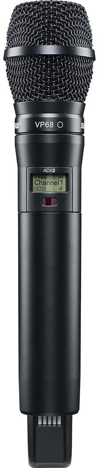 Shure Axient ADX2/VP68 Handheld Wireless Microphone Transmitter - X55 Band