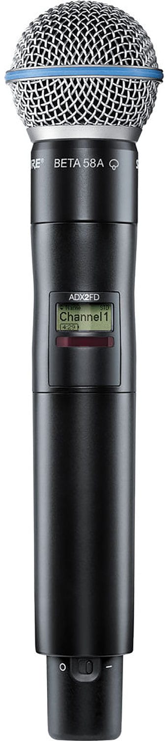 Shure Axient ADX2FD/B58 Handheld Wireless Microphone Transmitter - G57 Band