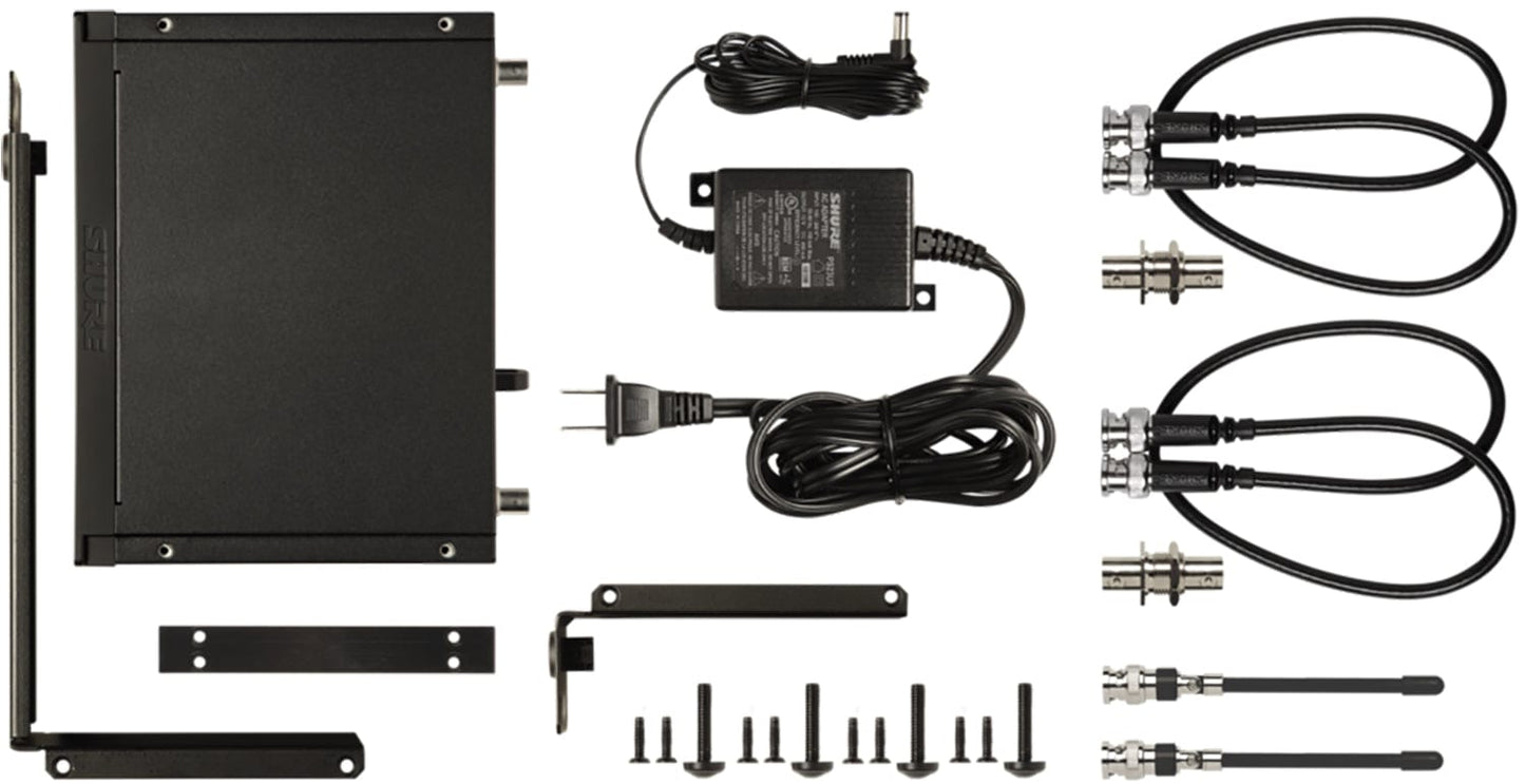 Shure BLX14R Wireless Rack-mount Headset System with SM35 Headset Microphone - J11 Band
