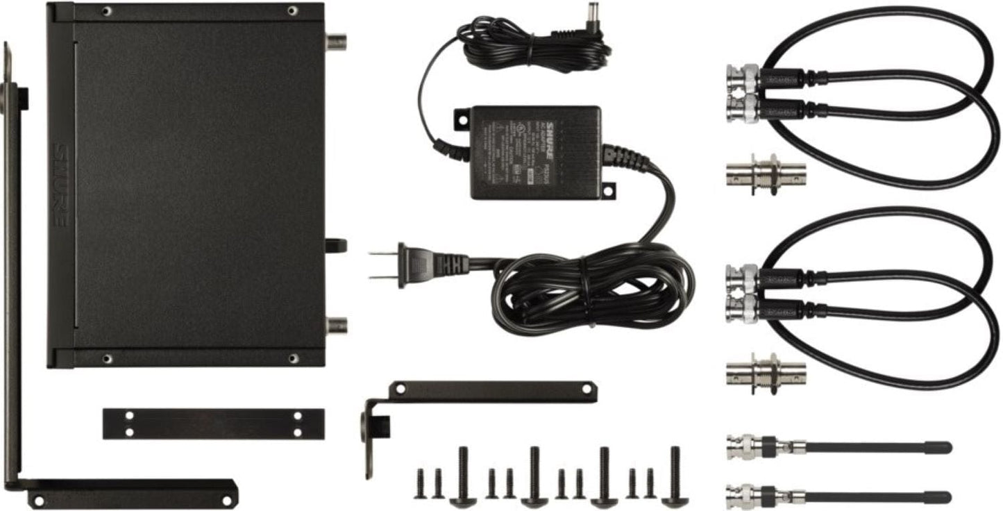 Shure BLX24R Wireless Vocal Rack-mount Set with Beta 58A - H11 Band