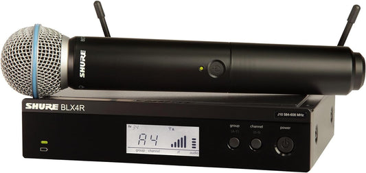 Shure BLX24R Wireless Vocal Rack-mount Set with Beta 58A - J11 Band