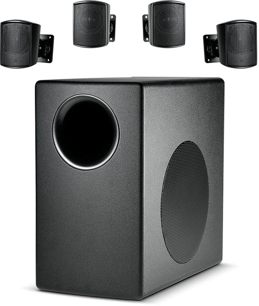 JBL C50PACK Control 50 System with 1 Subwoofer and 4 Satellites
