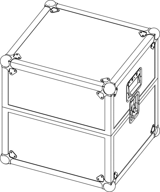 d&b audiotechnik E7452.000 Touring Case for T10 - Holds 2