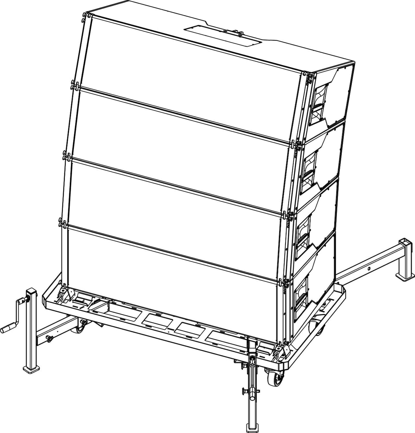 d&b audiotechnik E7494.000 SL Outriggers