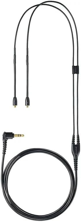 Shure EAC64 64-Inch Detachable Earphone Cable with Sealable Bag - Black