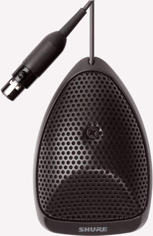Shure MX391 with S Supercardioid White Boundary Mic