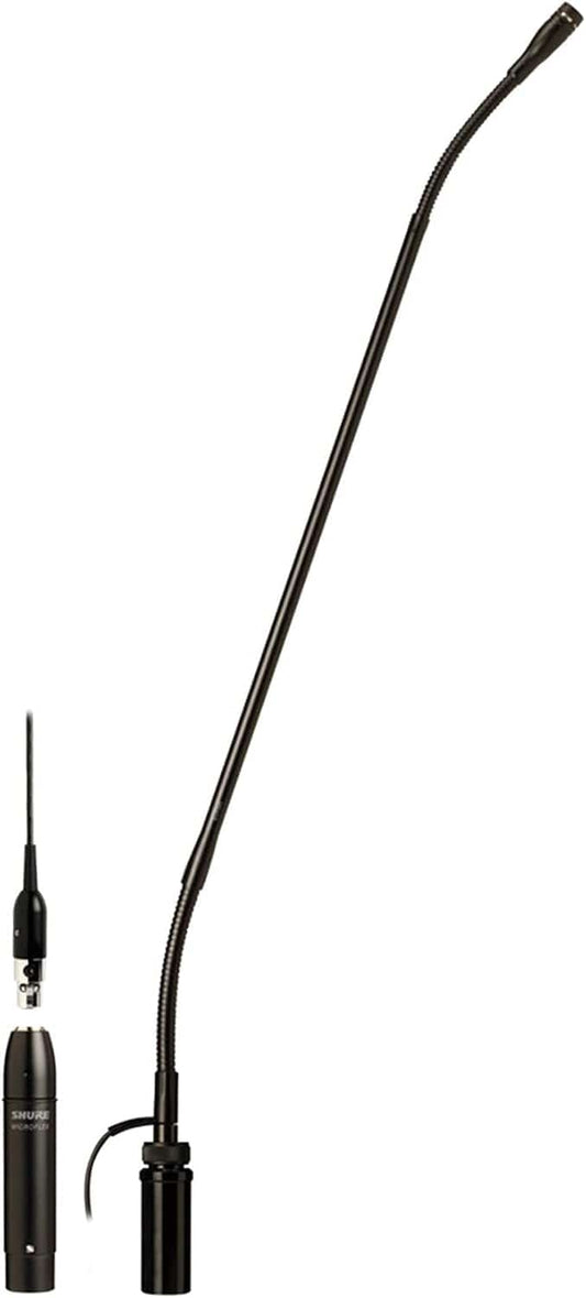 Shure MX418SE/N 18 Inch Microflex Gooseneck Condenser Microphone - No Cartridge - Side Exit