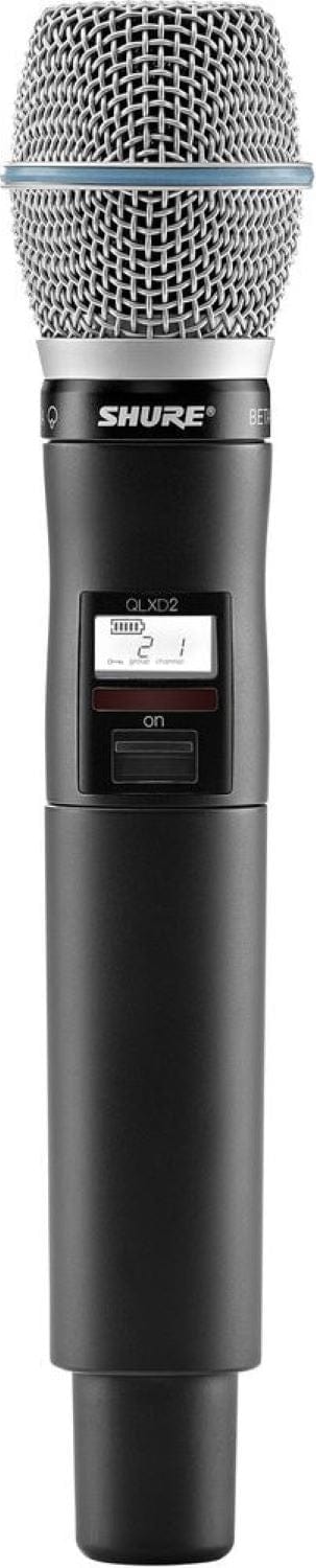 Shure QLXD2/B87A Beta 87A with QLXD2 Handheld Transmitter