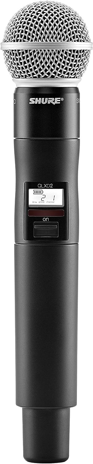 Shure QLXD2/SM58 Handheld Transmitter with SM58 Capsule - V50 Band