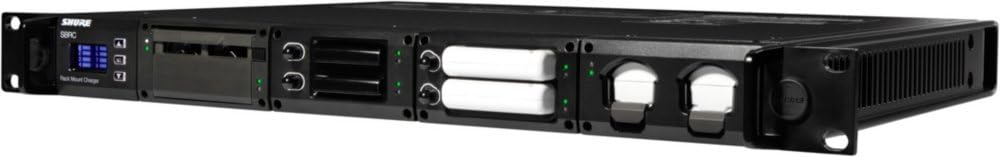 Shure SBRC-US Rack Battery Charger for AXT910 / AXT920 / SB900A Batteries
