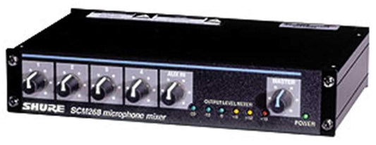 Shure SCM268 4 Ch Microphone Mixer with Phantom