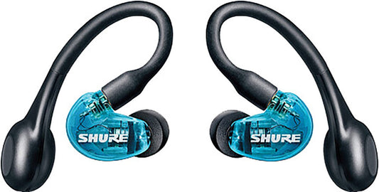 Shure SE21DYBL+TW2 AONIC 215 GEN 2 True Wireless Sound Isolating Earphones - Blue
