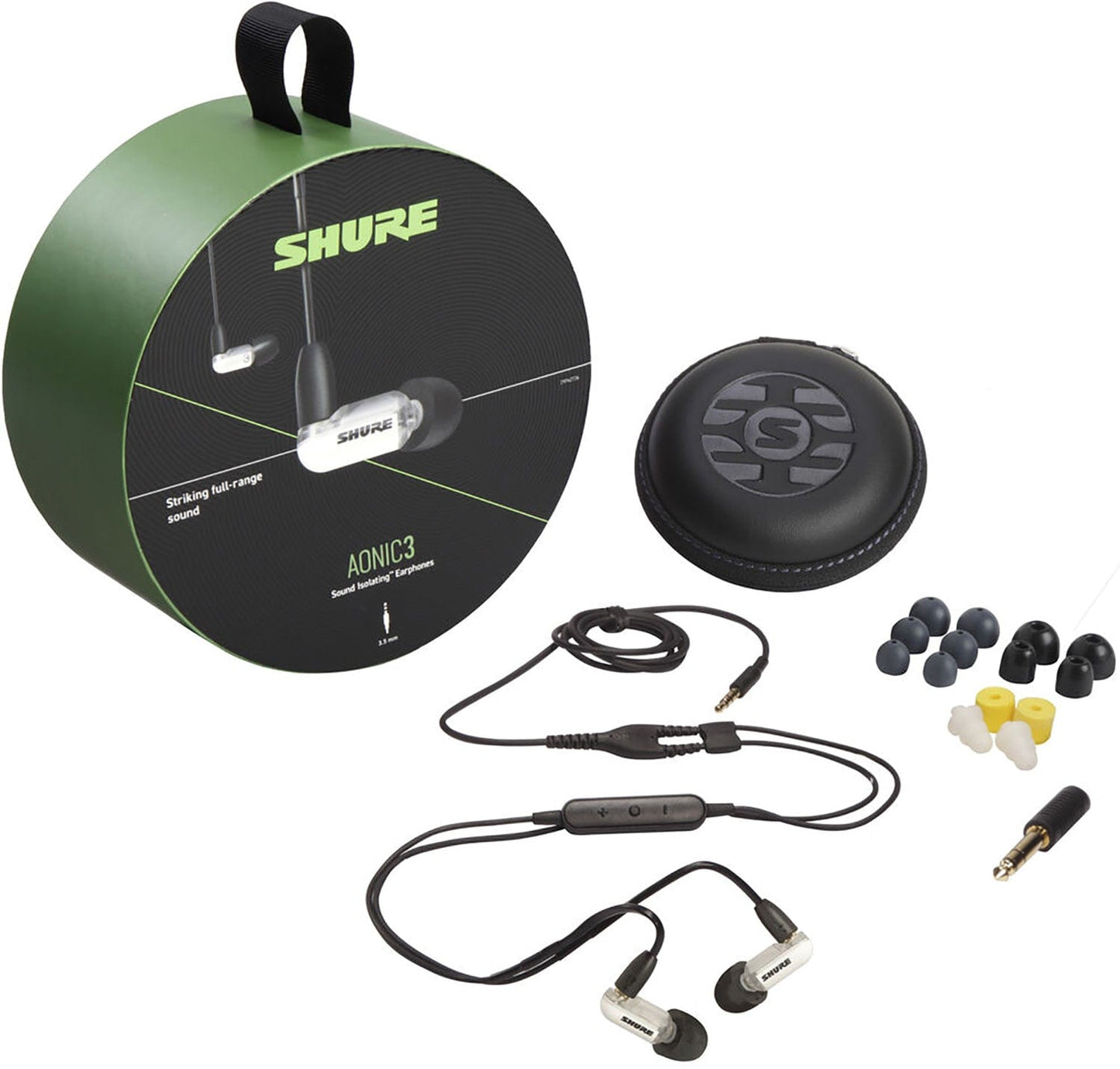Shure SE31BAWUNI AONIC 3 Sound Isolating Earphones - White