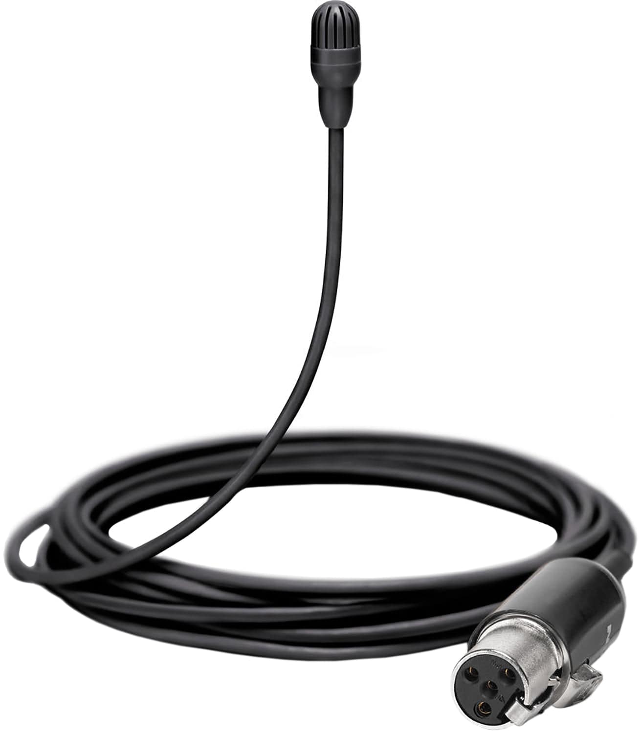 Shure TL47B/O-MTQG TwinPlex Subminiature Omnidirectional Lavalier Microphone with MTQG Plug - Black