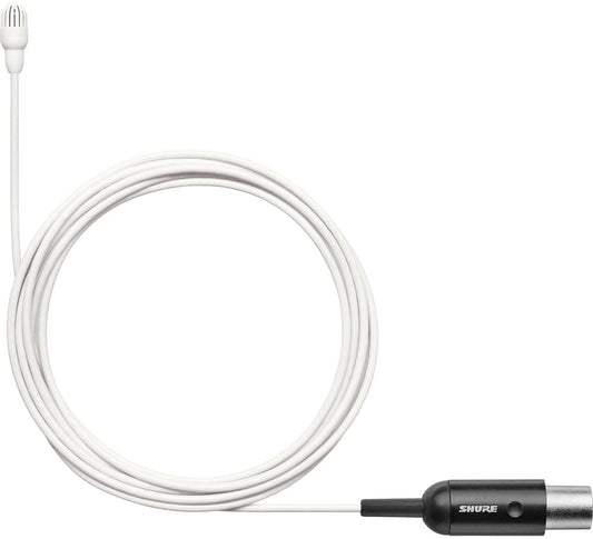 Shure TL47W/O-MTQG-A TwinPlex Omnidirectional Lavalier Microphone - MTQG with Accessories - White