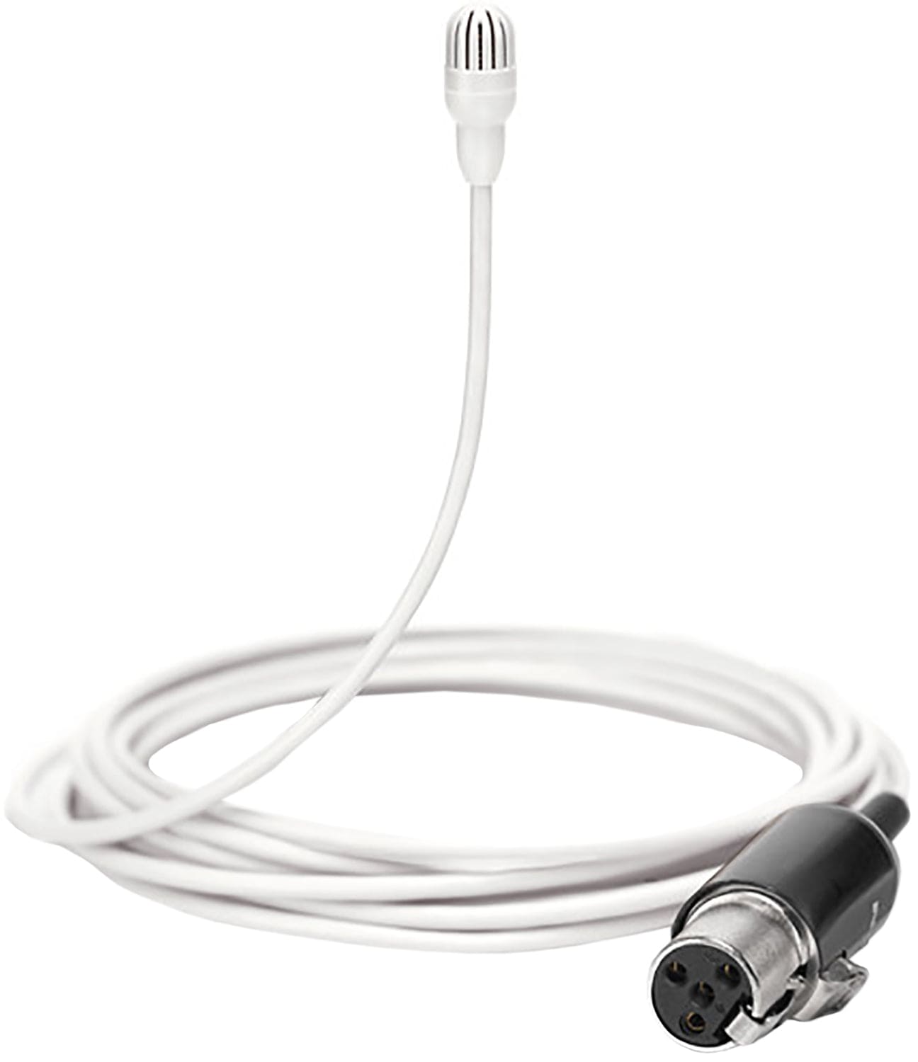 Shure TL47W/O-MTQG TwinPlex Subminiature Omnidirectional Lavalier Microphone with MTQG Plug - White