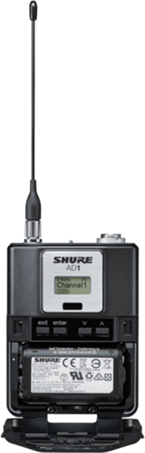 Shure AD1G57 Belt Pack Transmitter G57 470-616Mhz