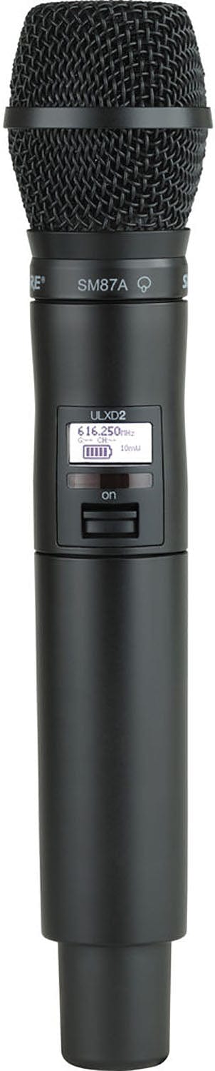 Shure ULXD2/SM87 Digital Handheld Transmitter with SM87 Capsule - J50A Band