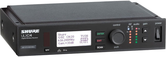 Shure ULXD4 Digital Wireless Receiver - G50 Band