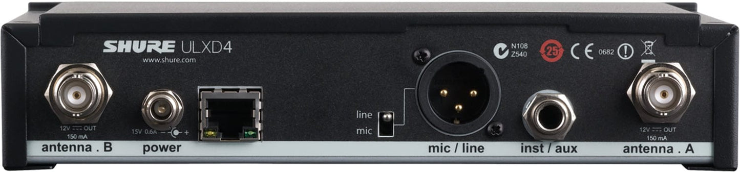 Shure ULXD4-GV Digital Wireless Receiver - H50 Band