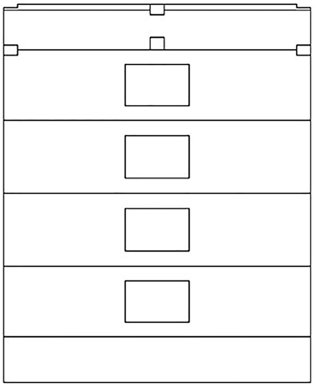 JBL VTX-A8-VT-CVR Soft-Cover for 4x A8 Speakers on Vertical Transporter