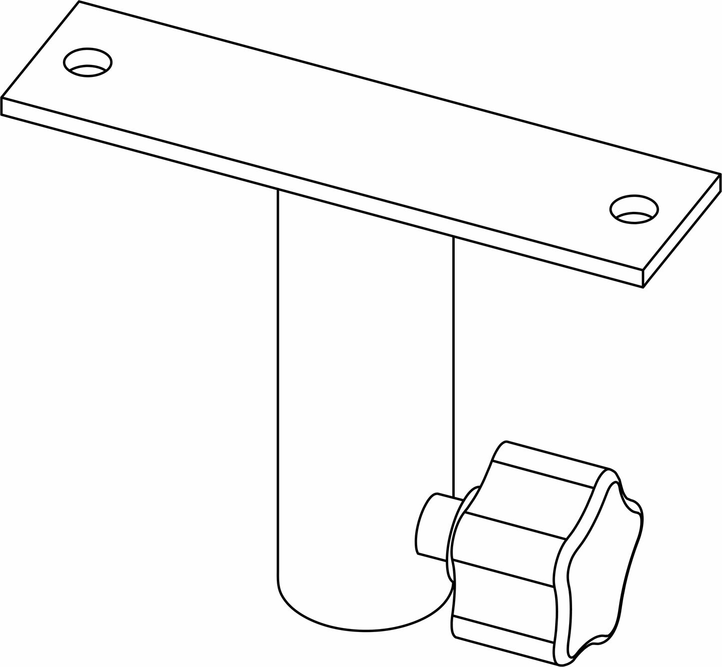 d&b audiotechnik Z5024-000-00 Loudspeaker Stand Adapter