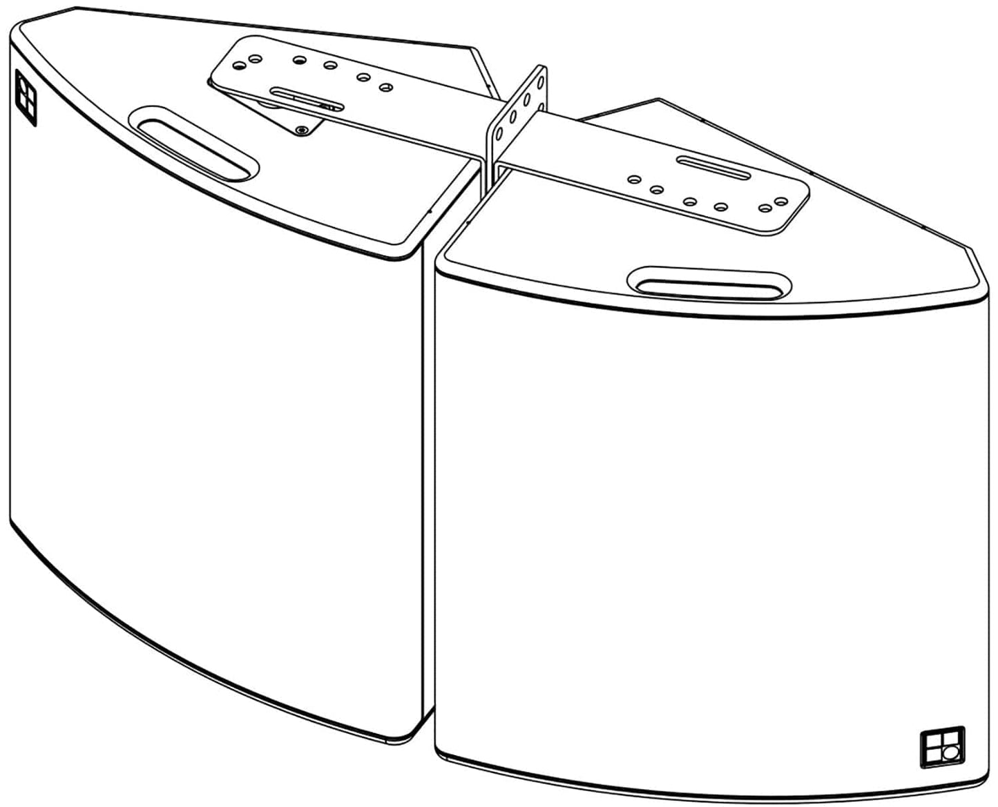 d&b audiotechnik Z5044.000.00 MAX Bracket Connector