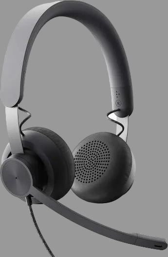 Logitech Zone Wired USB Business Headset on Office Desk Dubai UAE