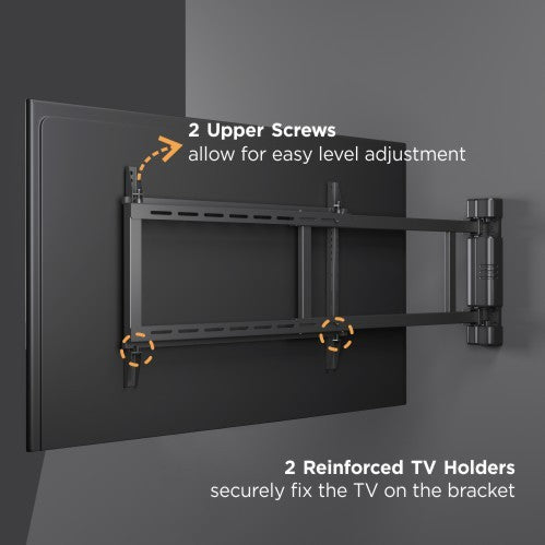 VSYS VCM-M06 Motorized 170° Swing TV Wall Mount