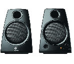 Logitech Z130 2-Way Black Wired 5 Watt Full Stereo Sound Speakers