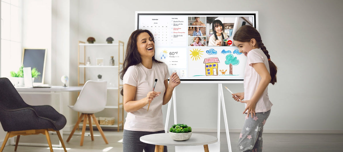 Samsung Flip Pro WM55B 55 inch interactive display front view