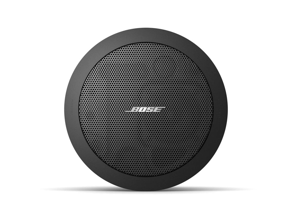 Bose FreeSpace FS2C in-ceiling loudspeaker, black, front grille view