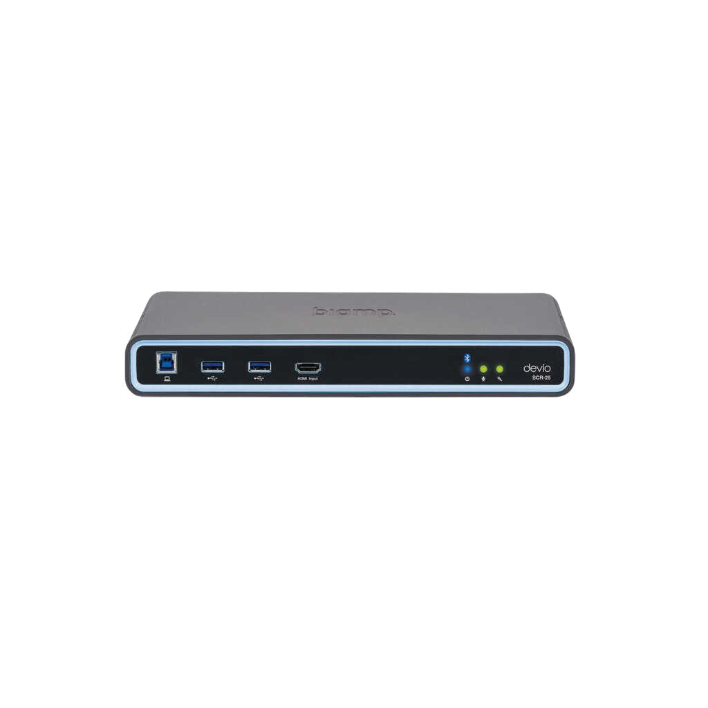 Biamp Devio SCR-25T Conferencing Hub With Tabletop Mic