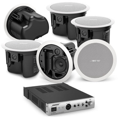 Bose AudioPack Pro C6W Complete 2-Channel System | White