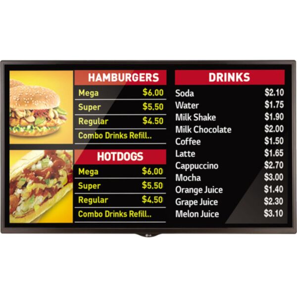 LG 55SM3C-B 55-inch Full HD signage display – product image 1
