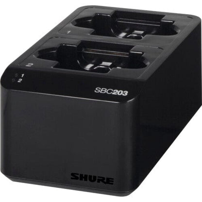 Shure SBC203 Dual Docking Station for SLX-D Transmitters and SB903 Battery