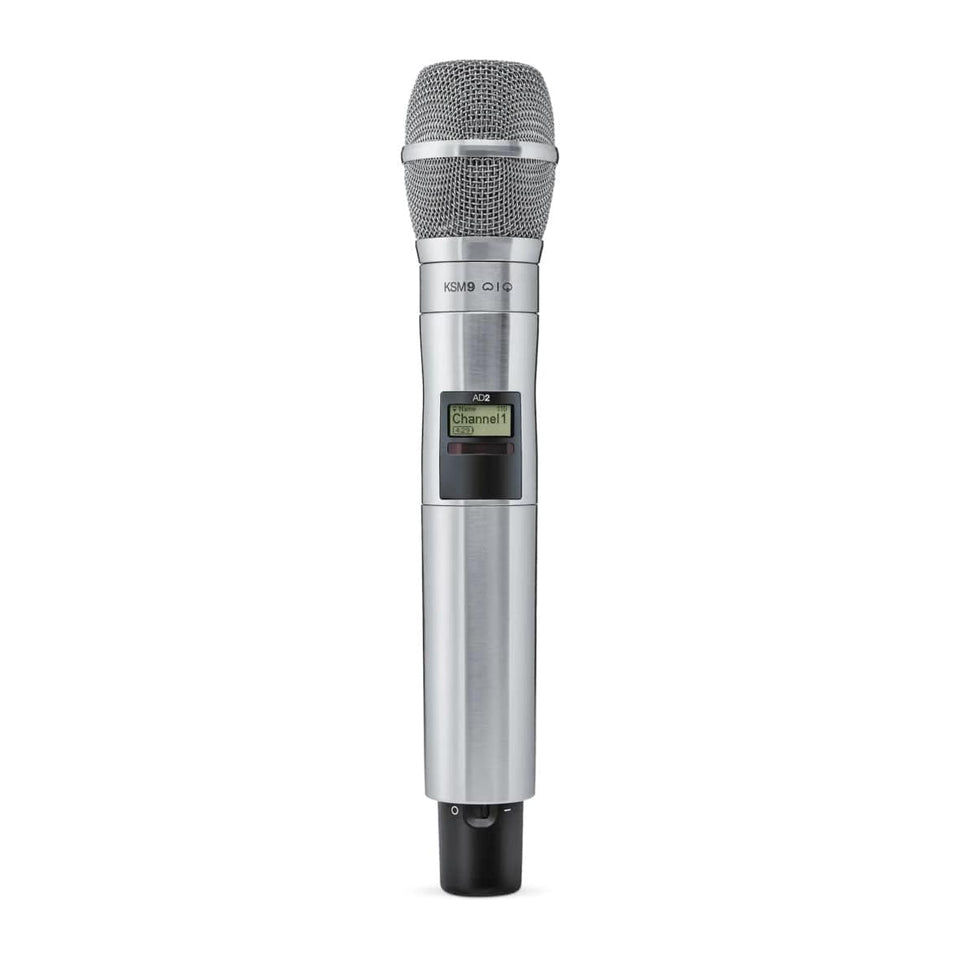 Shure AD2/K9N Axient Digital Handheld Transmitter with KSM9N Capsule - G57 Band - Nickel