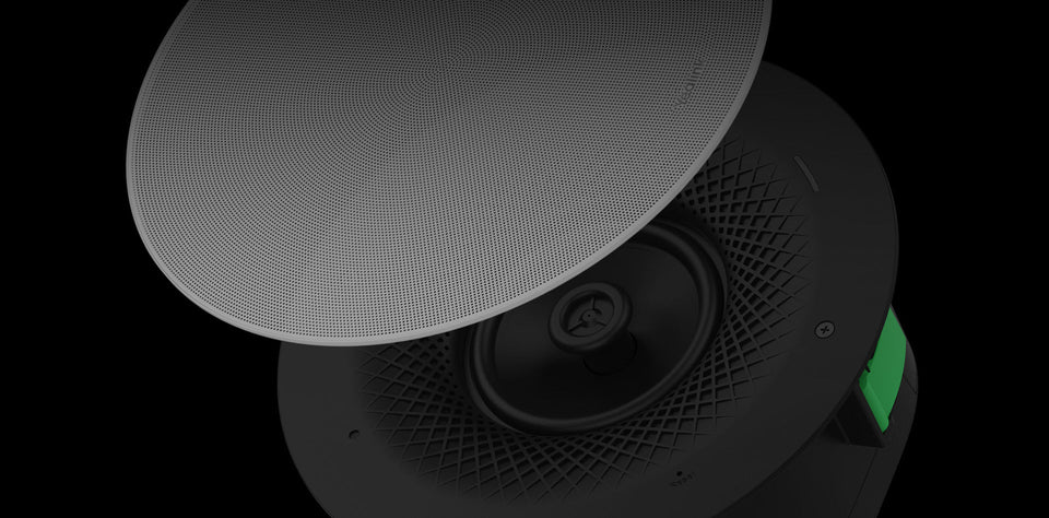 Yealink CS10-D: Low-Profile 2-Way Coaxial Dante Ceiling Loudspeaker