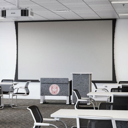 Da-Lite 24866 Tensioned Advantage Series Complete 135x240 Inch Ceiling Recessed Electric Screen