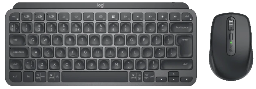Logitech MX Keys Mini Combo: Wireless Keyboard and Mouse Set