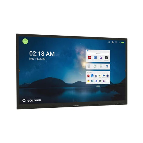 OneScreen TL7 75" 4K Interactive Flat Panel for Education & Corporate