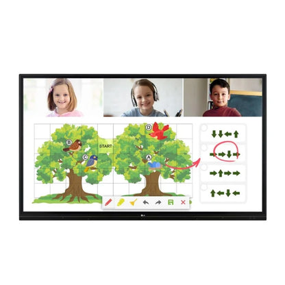 LG 55TR3BG 55" Class TR3BG Series 4K UHD IPS Interactive Digital Board (55TR3BG-B)
