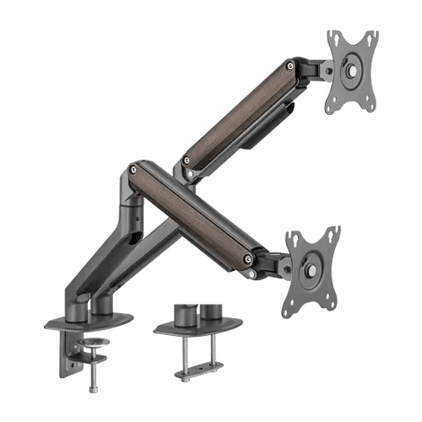 VSYS VMAE-C024WS Dual Monitor Spring-Assisted Desk Mount