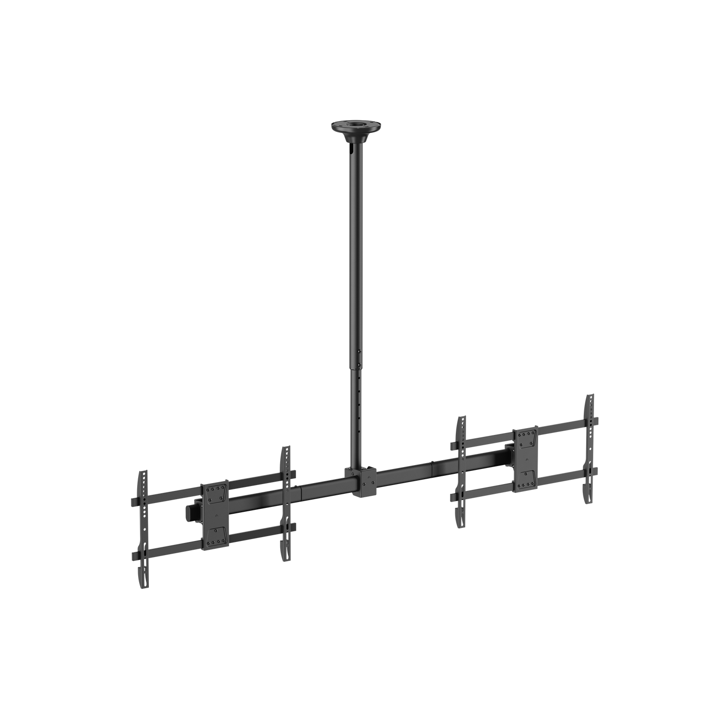 VSYS VCM-CE1546SL Dual Side-by-Side Telescoping TV Ceiling Mount