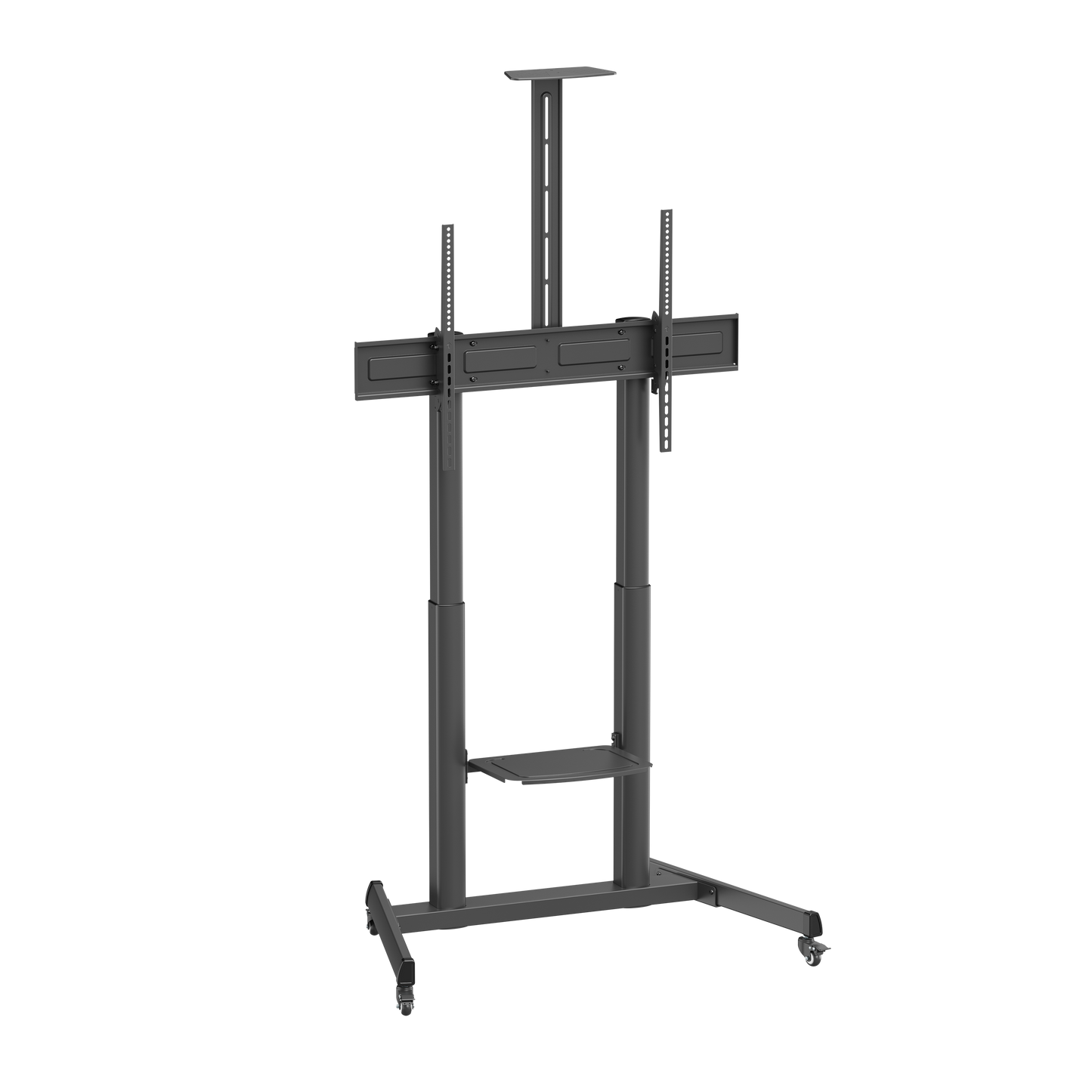 VSYS VTLX17-610TW Heavy-Duty Telescopic Height Adjustable TV Cart
