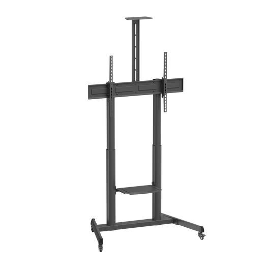 VSYS VTLX17-610TW Heavy-Duty Telescopic Height Adjustable TV Cart